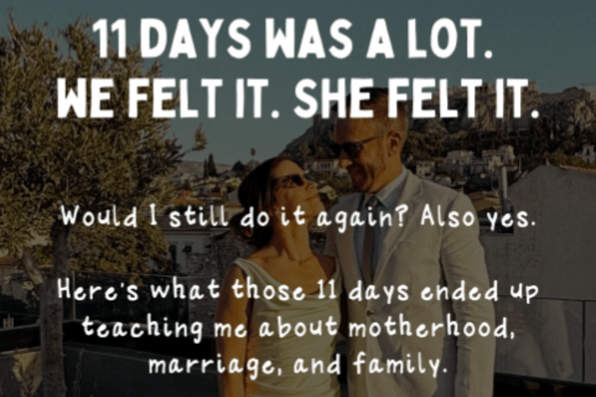 Mom Spends 11 Days Away From Toddler, Here’s What She Learned