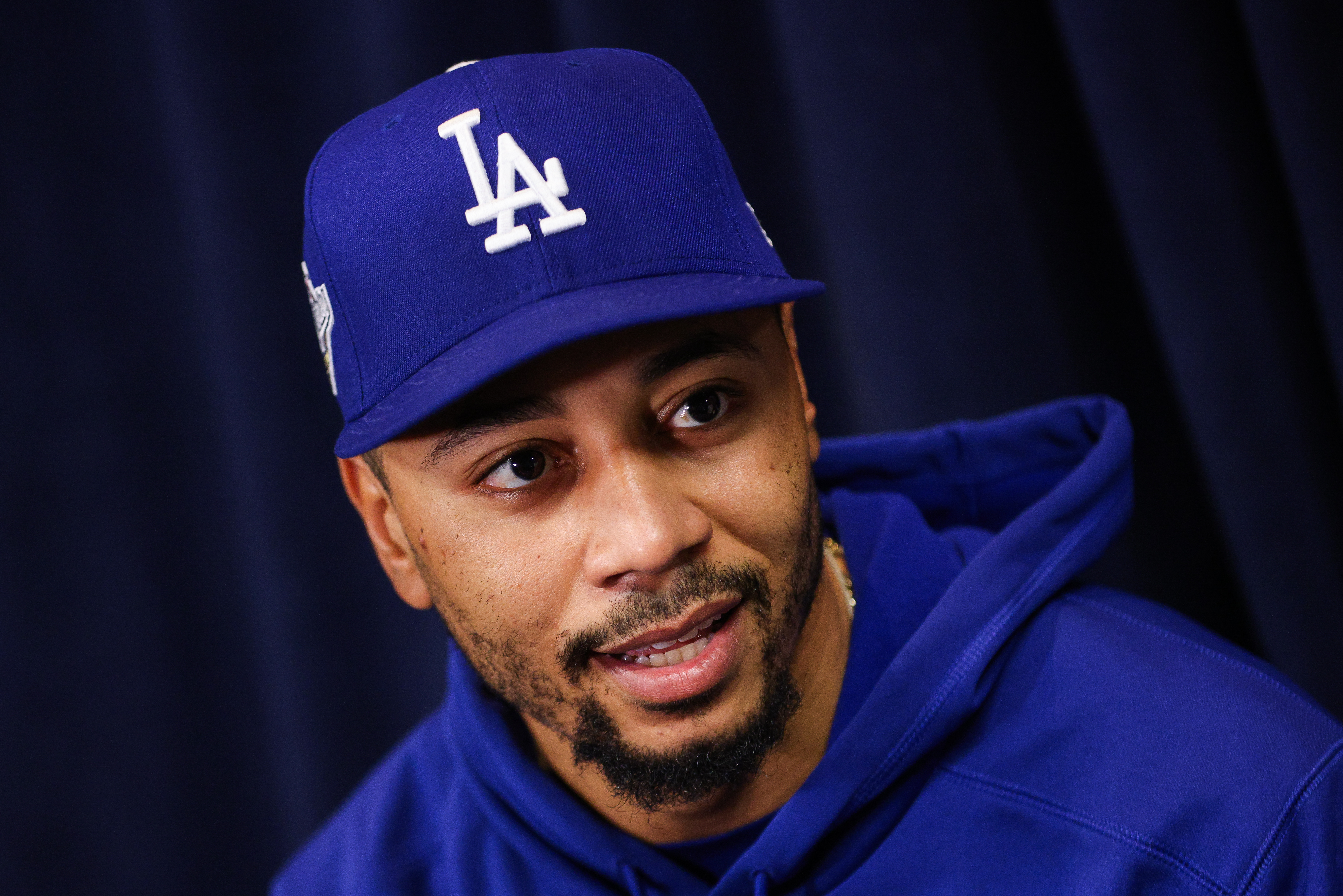 Dodgers' Mookie Betts Sends Yankees Message Before World Series