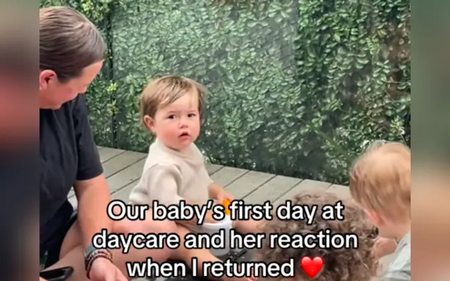 Dre filmed her daughter's reaction.