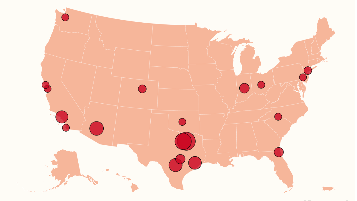Map Shows US Cities With Most Vacant Lots After Trump Housing Update