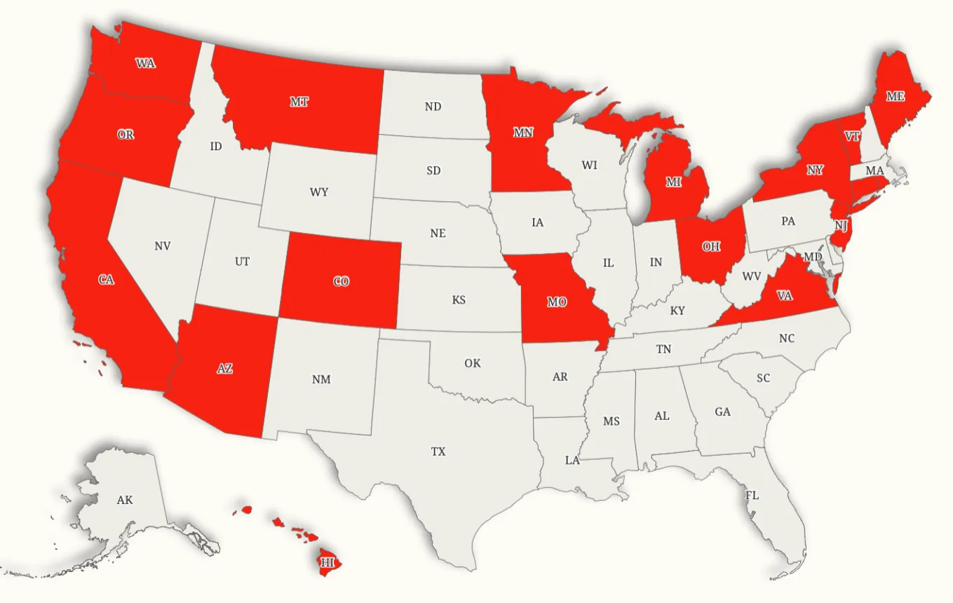 Map shows US states raising minimum wage in 2026 - Newsweek