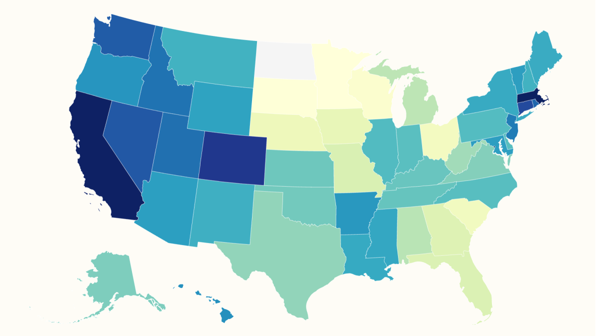 Map Shows Where Americans Are Saving With Lower Mortgage Rates