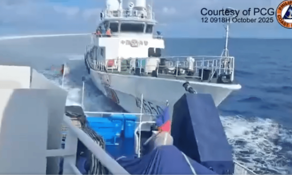 Chinese Ship Targets Filipino Vessel in New Disputed Waters Clash