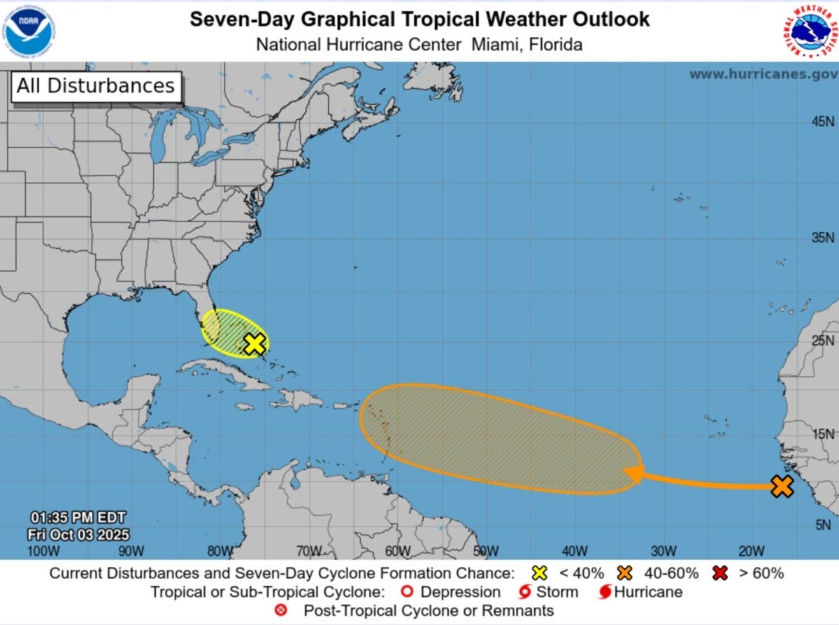 Potential Tropical Storm Jerry Chances at Forming Rise