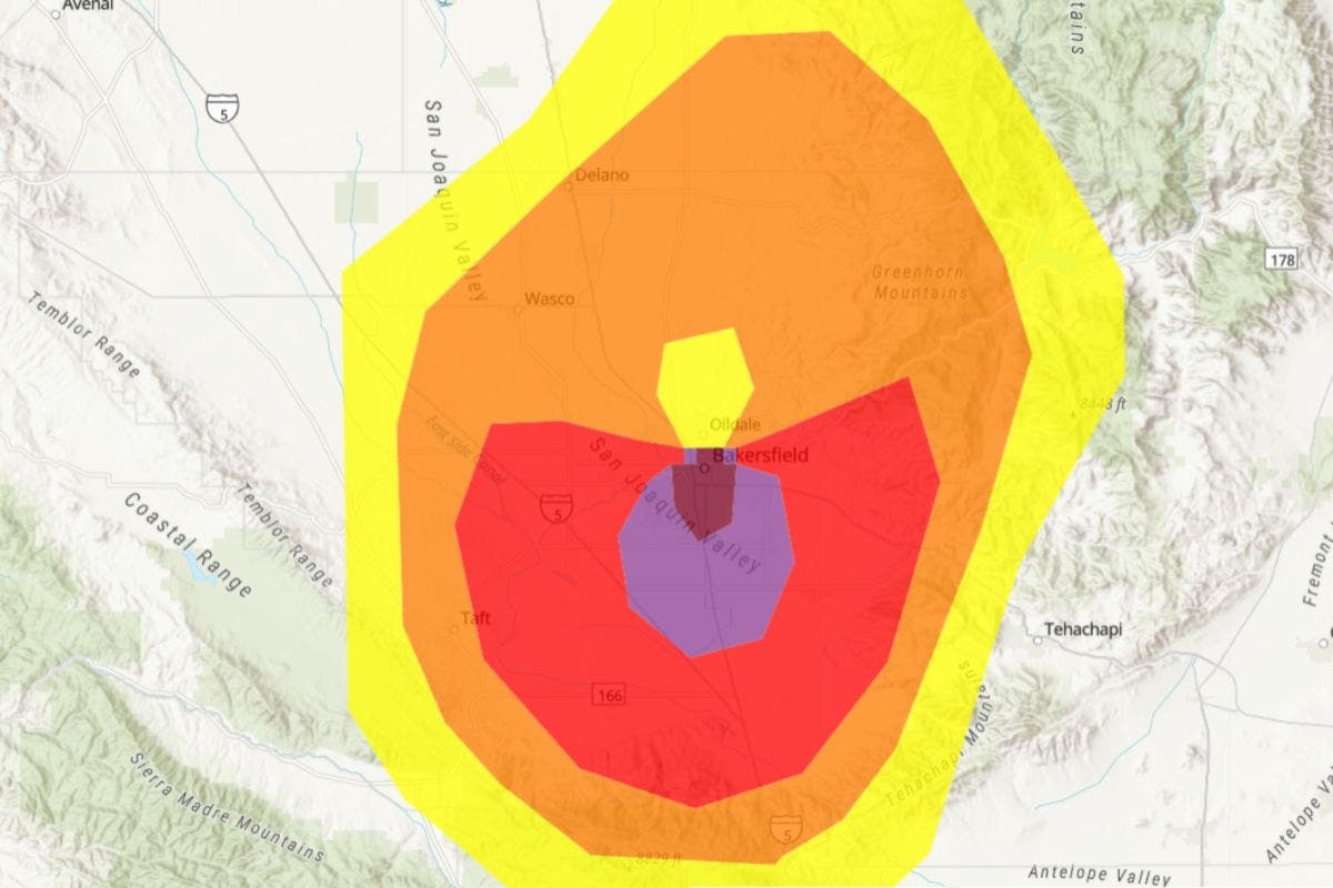 Hundreds of Thousands of People Told to Stay Inside in California