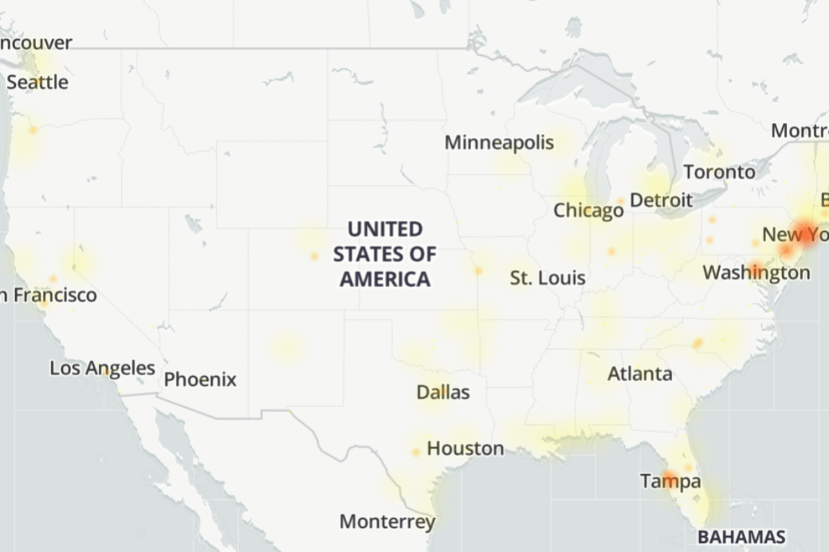 PlayStation Network Down: Map Shows Where Servers Are Busy Across US 