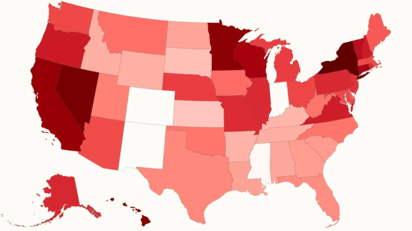 Map Shows States with the Highest—and Lowest—Child Care Costs - Newsweek