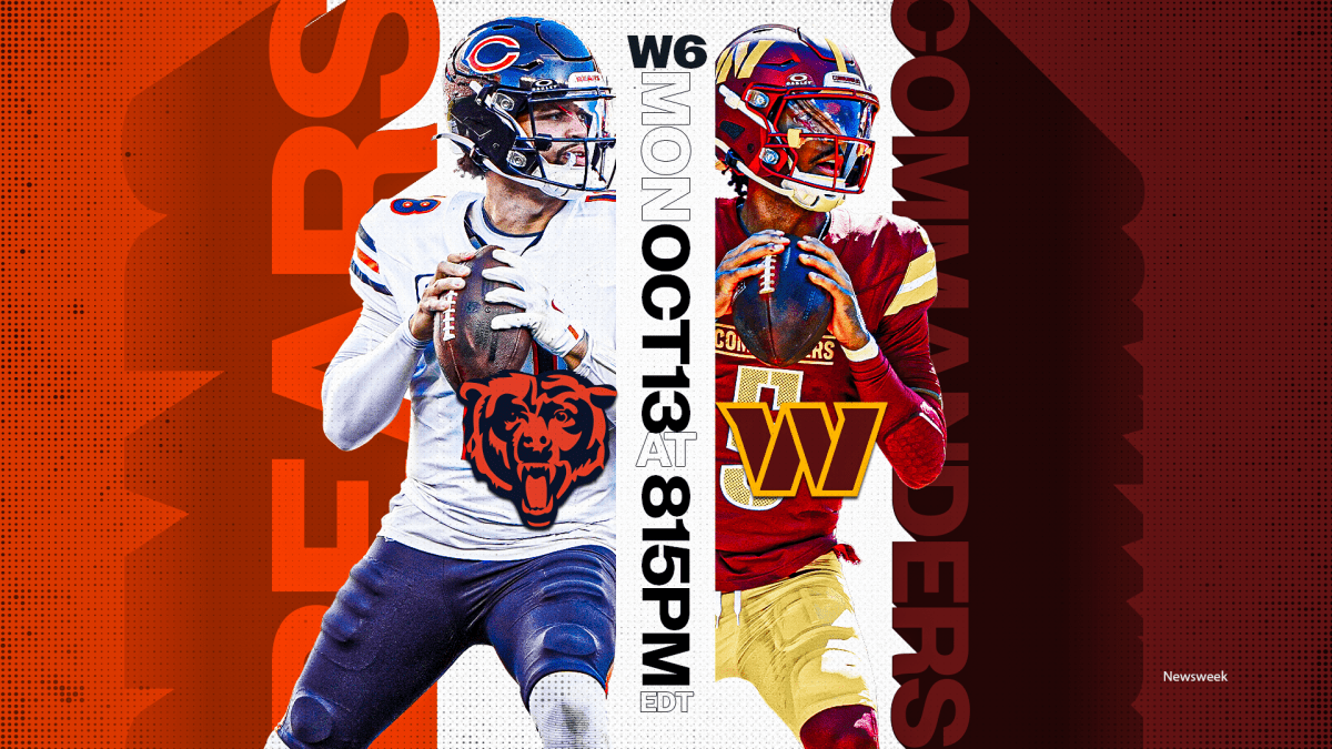 How to Watch Bears vs Commanders: Live Stream Monday Night Football, NFL Week 6, TV Channel
