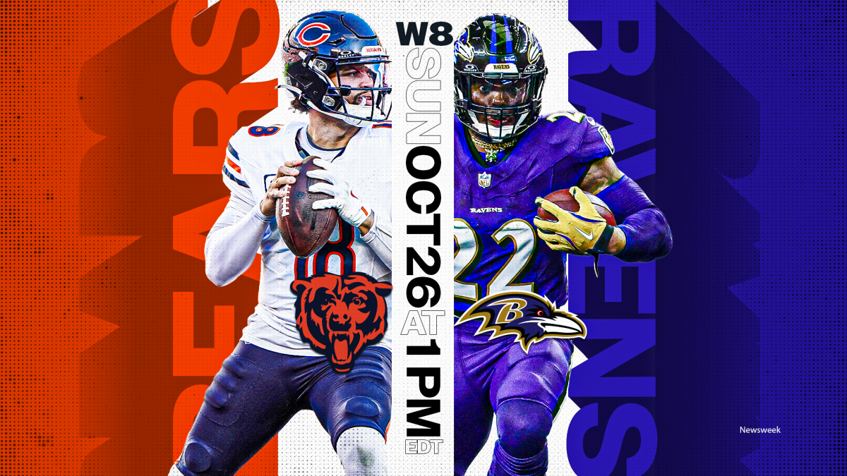 How to Watch Bears vs Ravens: Live Stream NFL Week 8, TV Channel