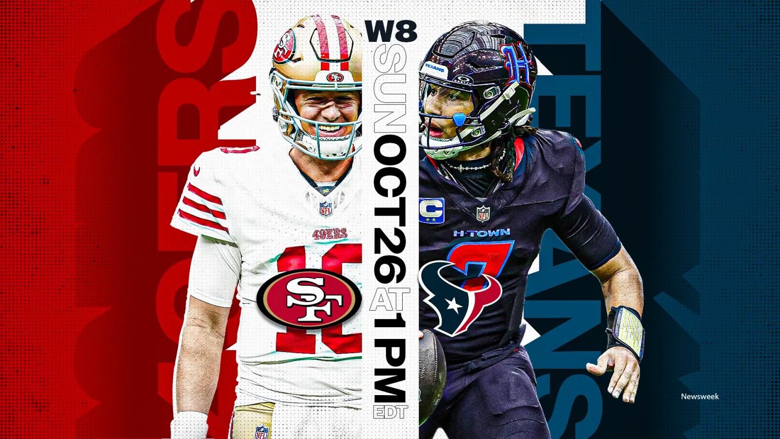 49ers vs. Texans: What You Need to Know for NFL Week 8
