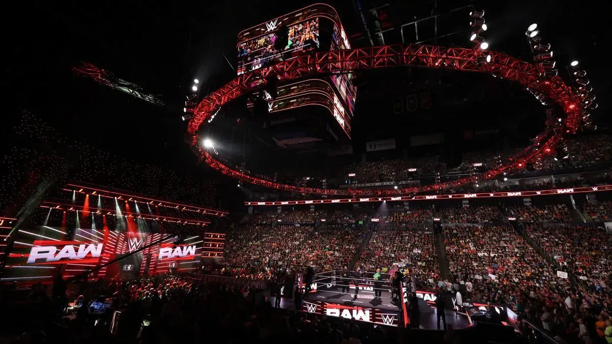 WWE Raw Crowd View