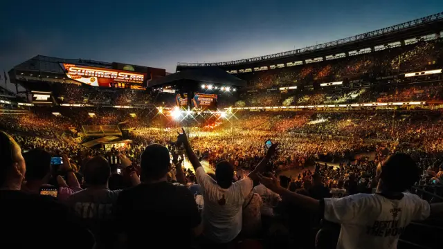 WWE SummerSlam stadium show