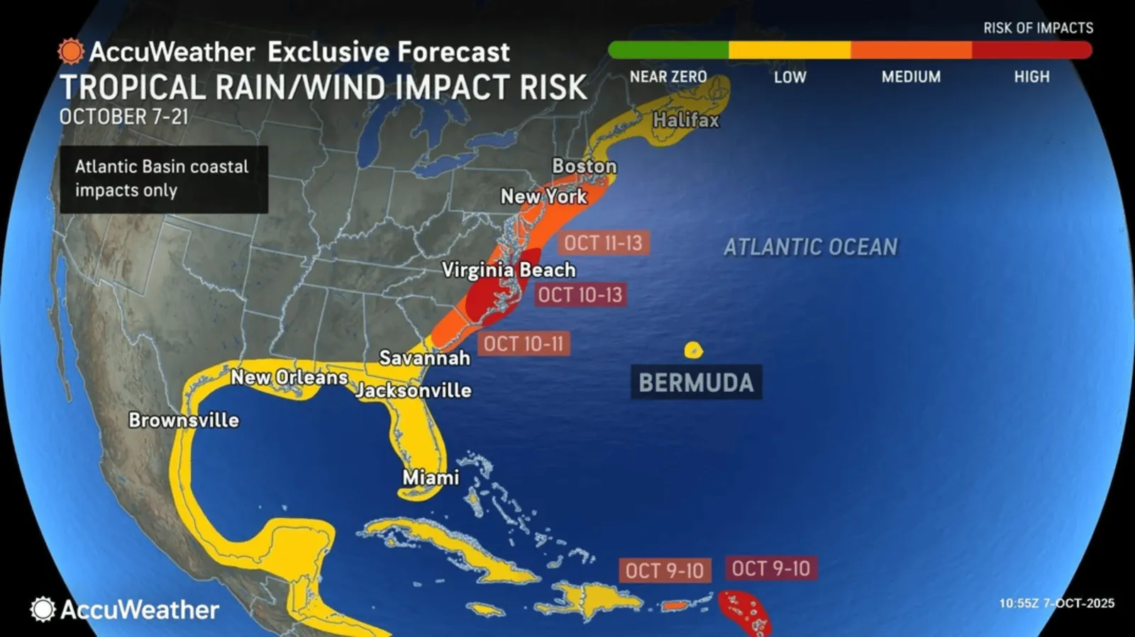 Impacts Map