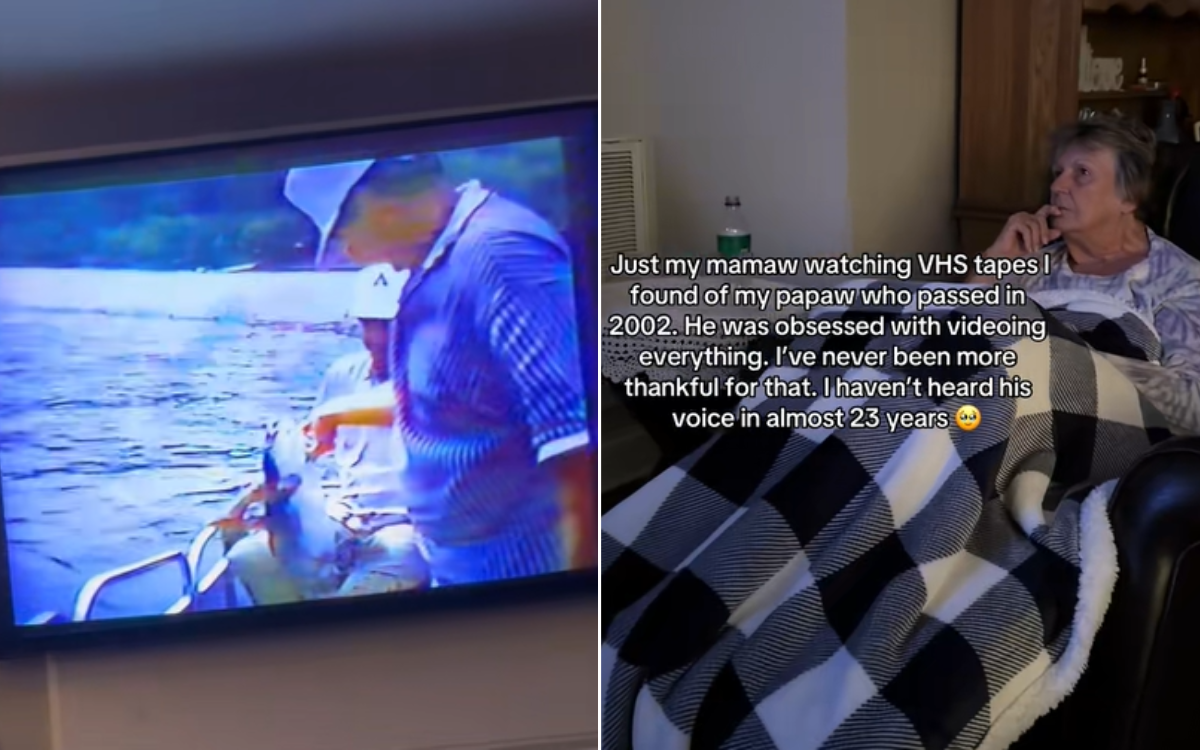 Woman Hadn't Heard Late Grandpa’s Voice In 22 Years—Then She Finds Old VHS