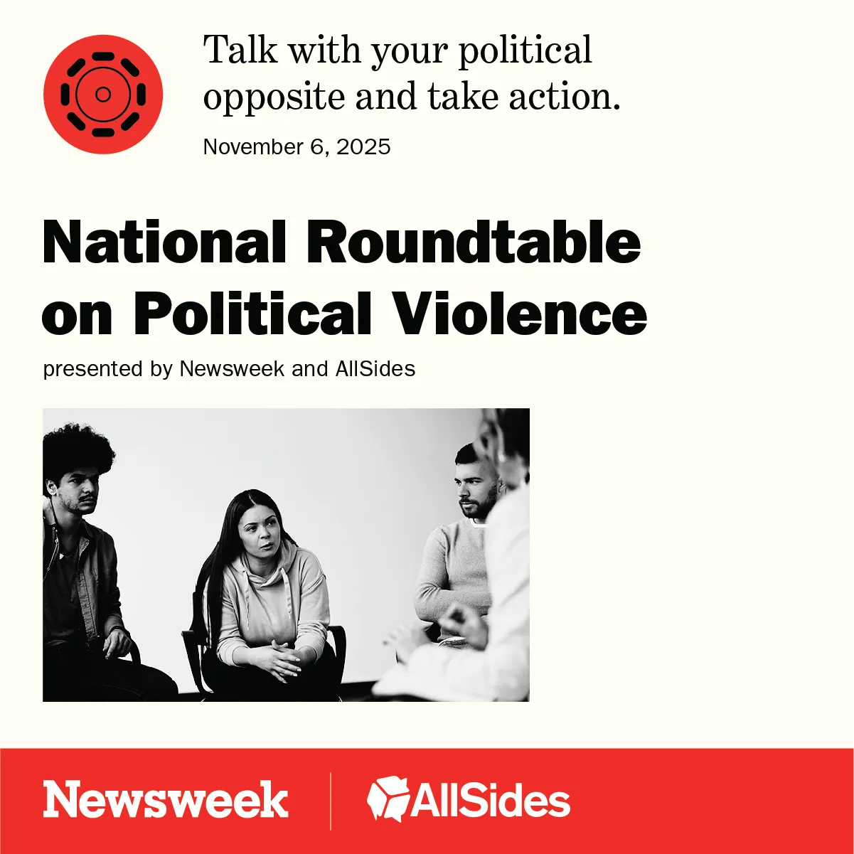 A Roundtable on Political Violence Brings Strangers Together to Break Echo Chambers