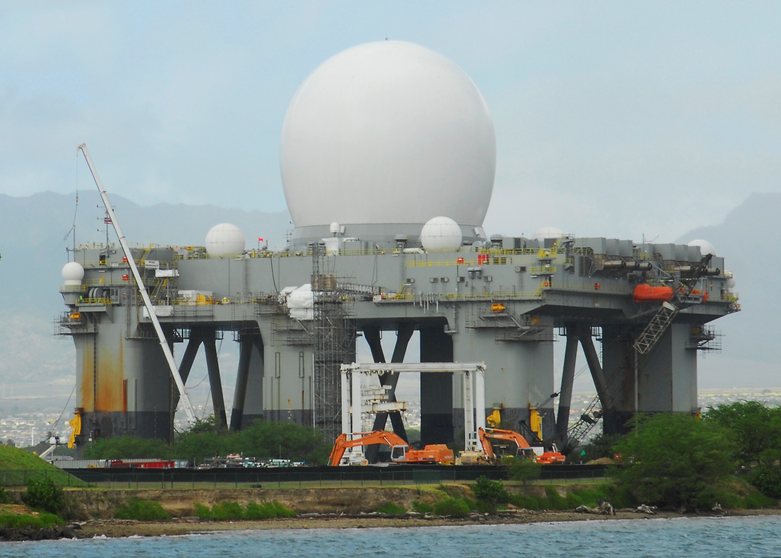 US Installs New Dome on Giant 'Golf Ball' Missile Defense Radar