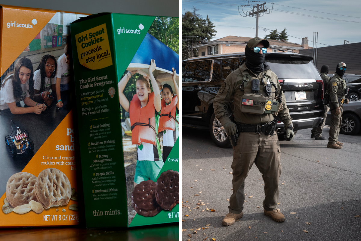 Girl Scouts sagen Lebensmittelsammlung ab, nachdem sie Begegnung mit ...