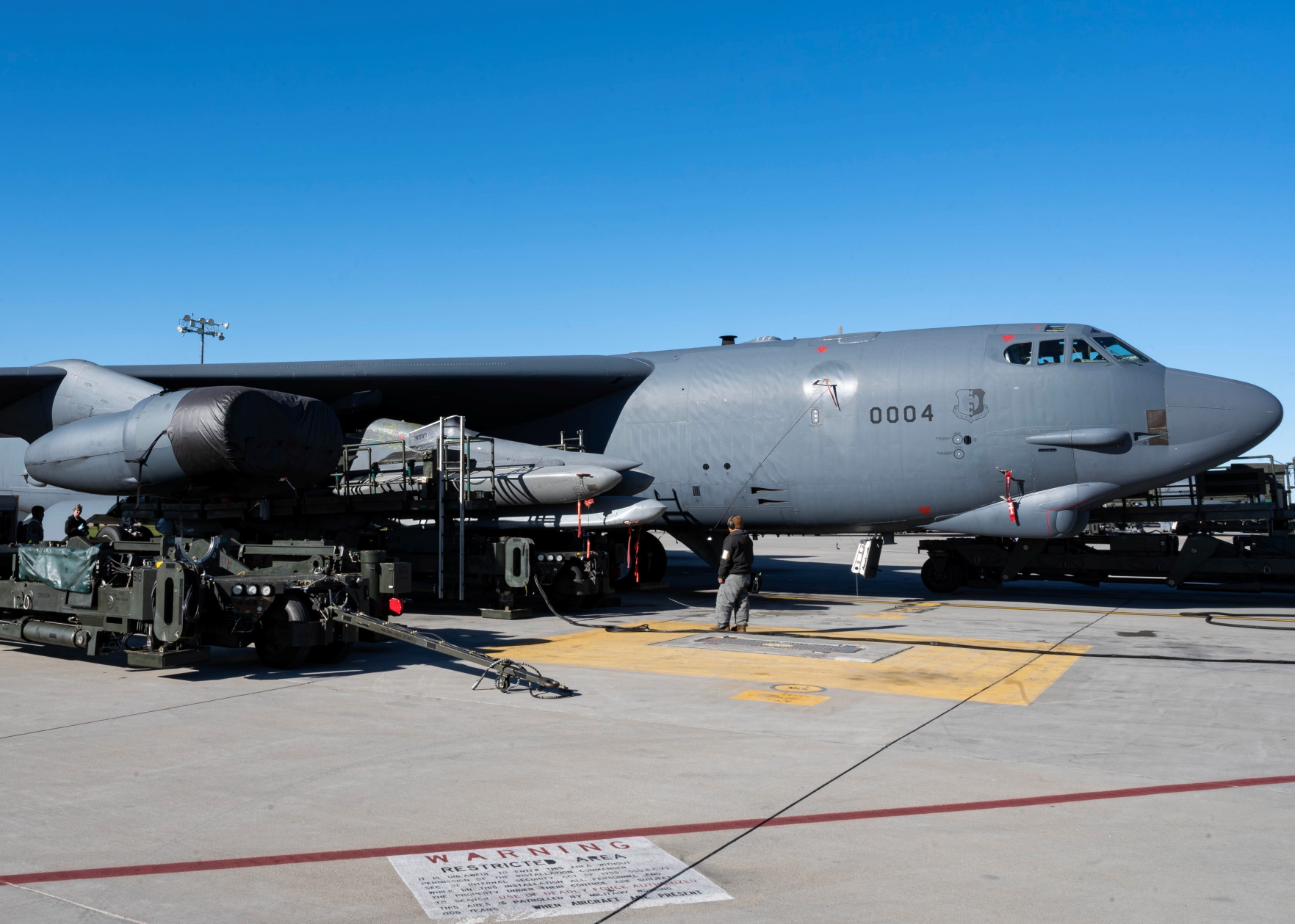 Photos Show US Bomber Force Training With Nuclear Missiles