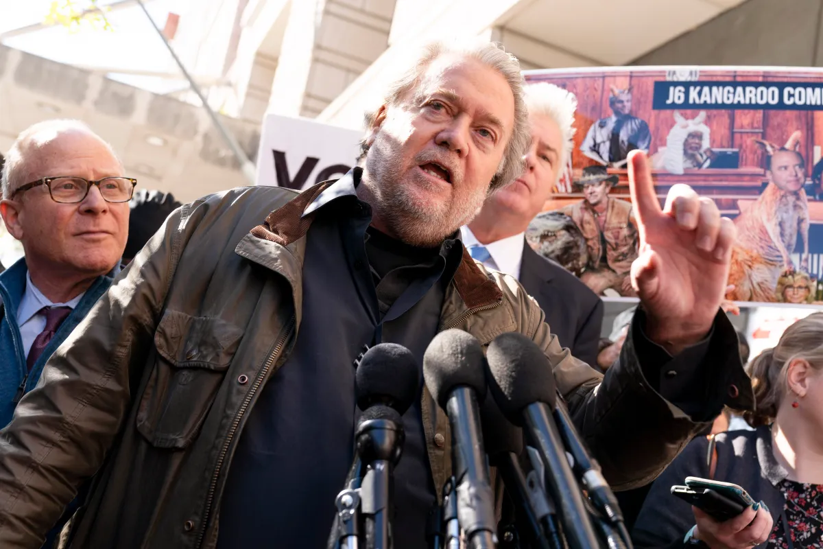 Steve Bannon Predicts Prison If Republicans Lose Midterms 2028 Newsweek