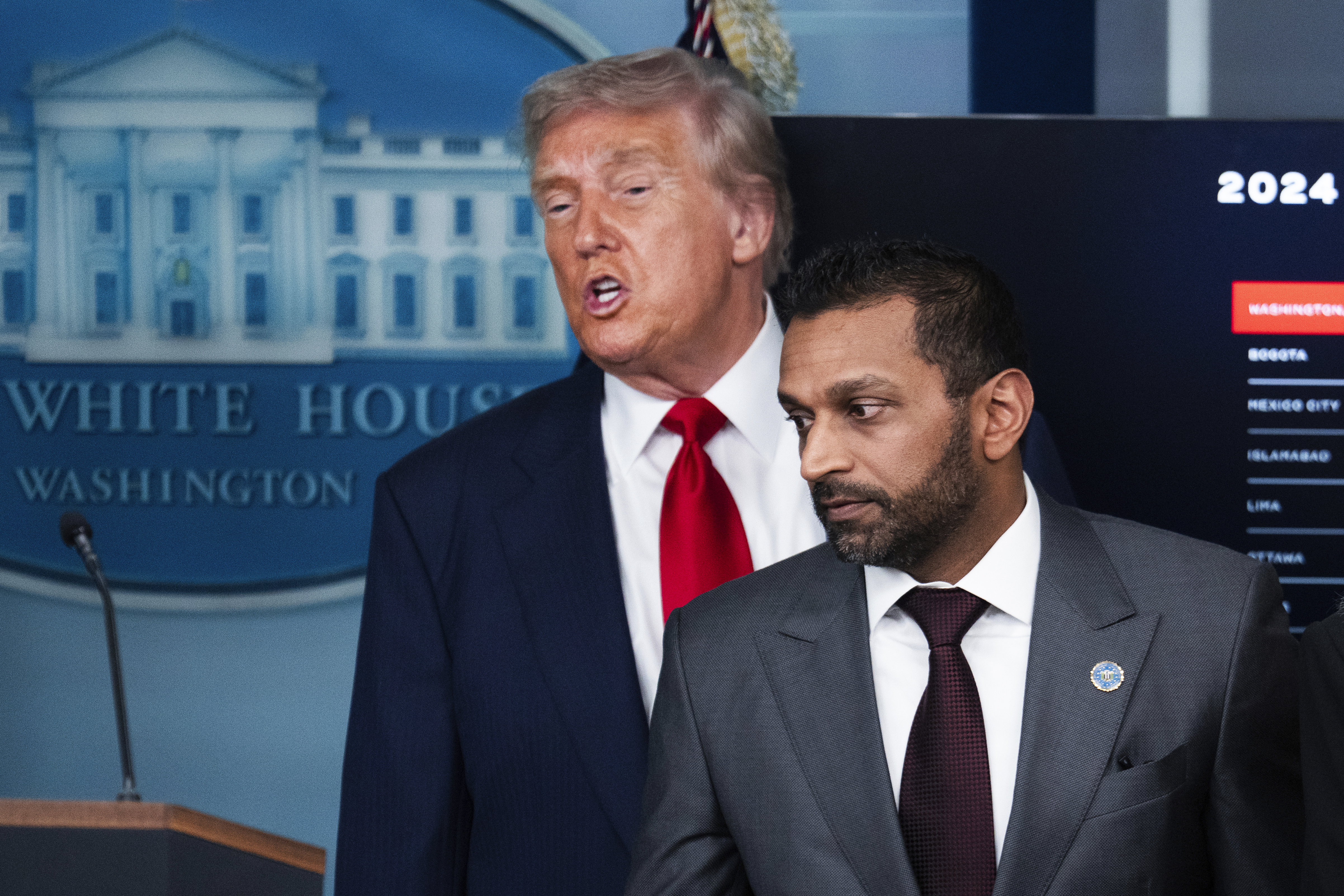 Trump Considering Ousting FBI Director Kash Patel as Tensions Rise: Report