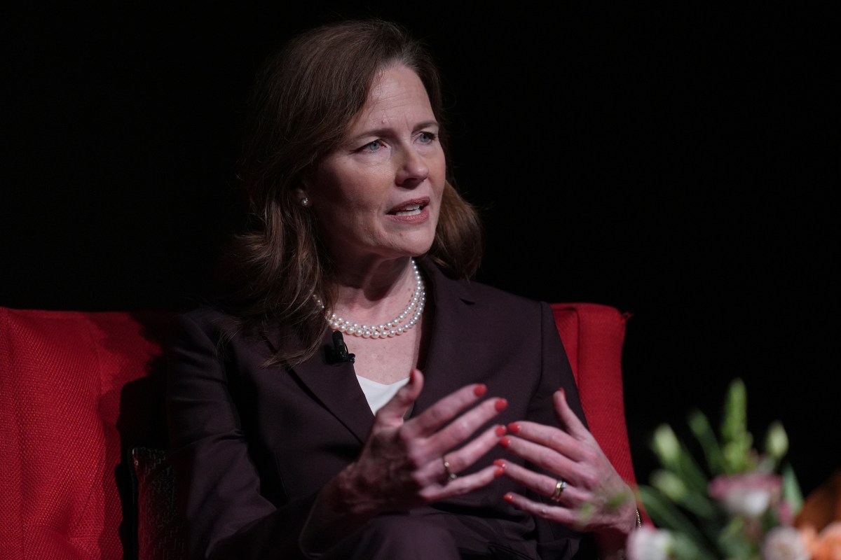 Amy Coney Barrett Appears Skeptical of Trump Admin Supreme Court Argument