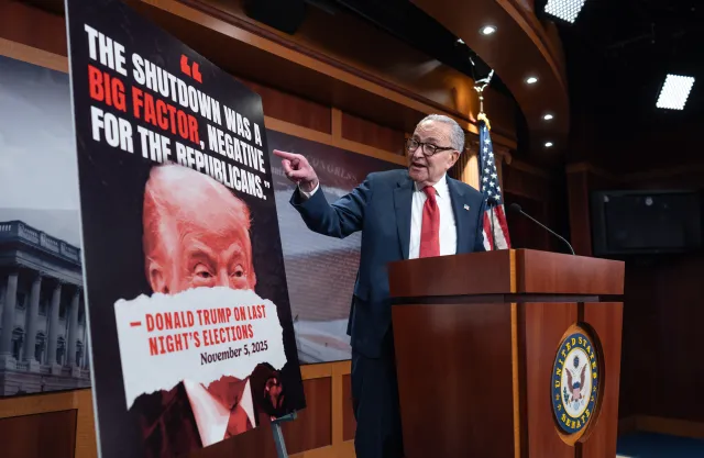 Chuck Schumer Faces Democratic Fury After Government Shutdown Deal ...