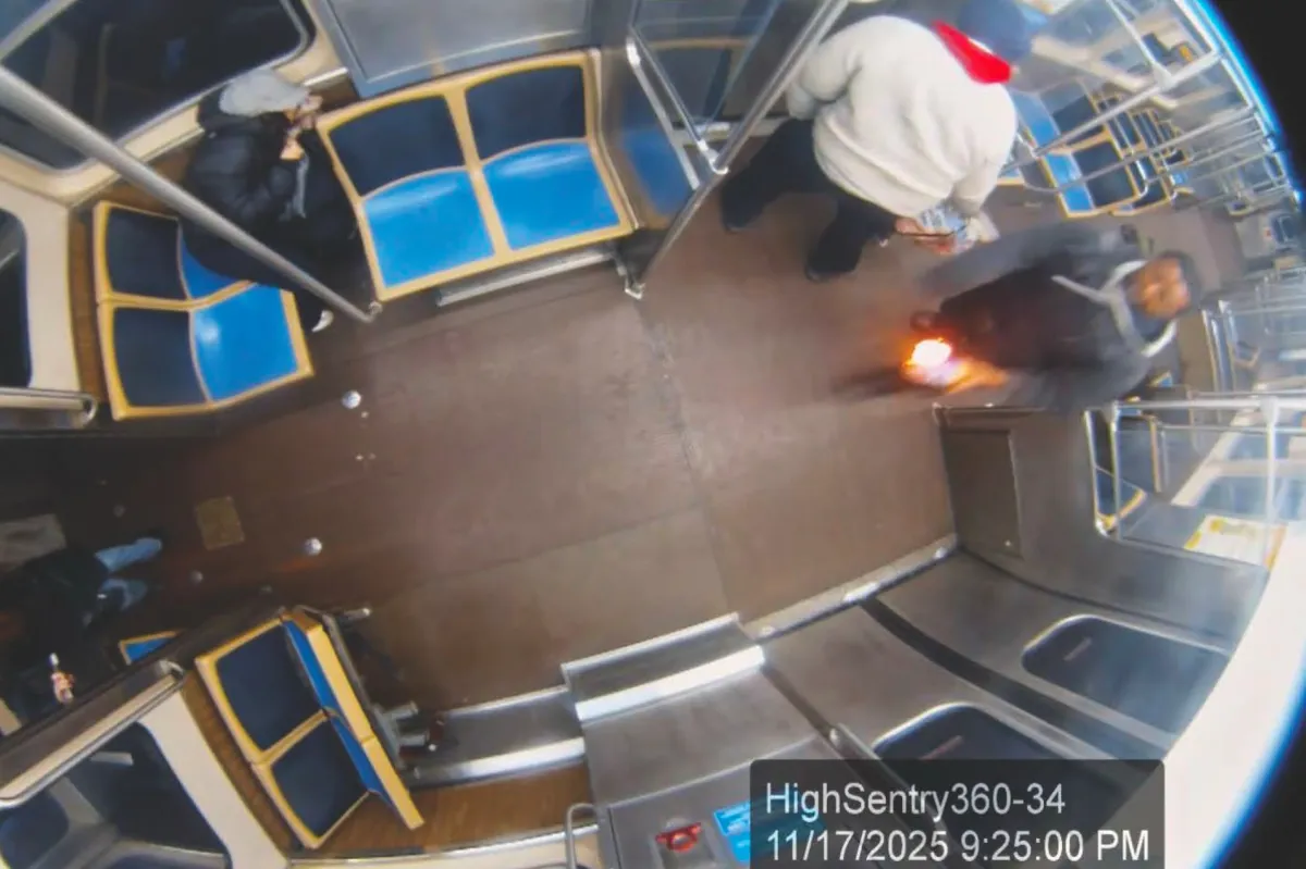 Chicago Blue Line Rider Lawrence Reed, Who Allegedly Set Woman on Fire ...