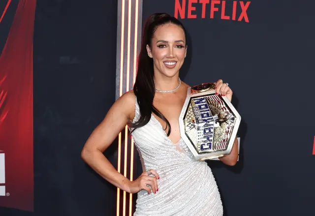 Chelsea Green poses with WWE Women's United States Championship