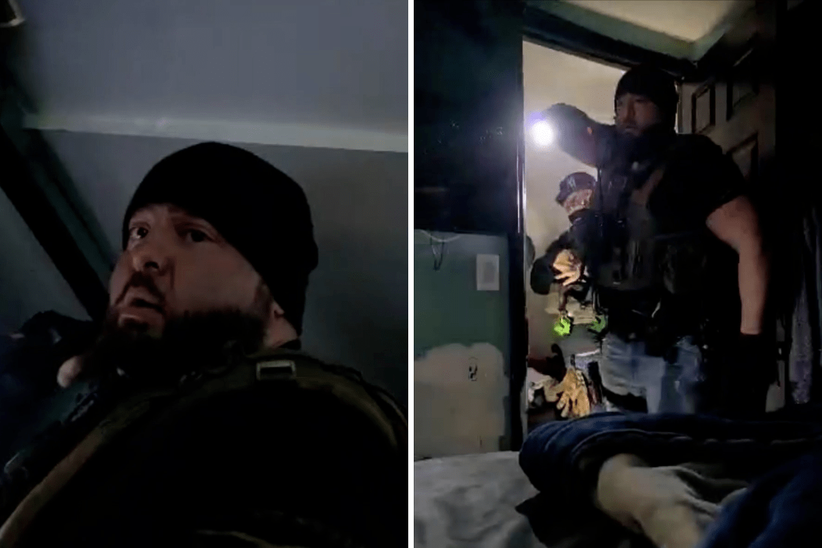 ICE Agents Point Guns at Family During Raid: &lsquo;Put Your Hands Up, Stupid&rsquo;