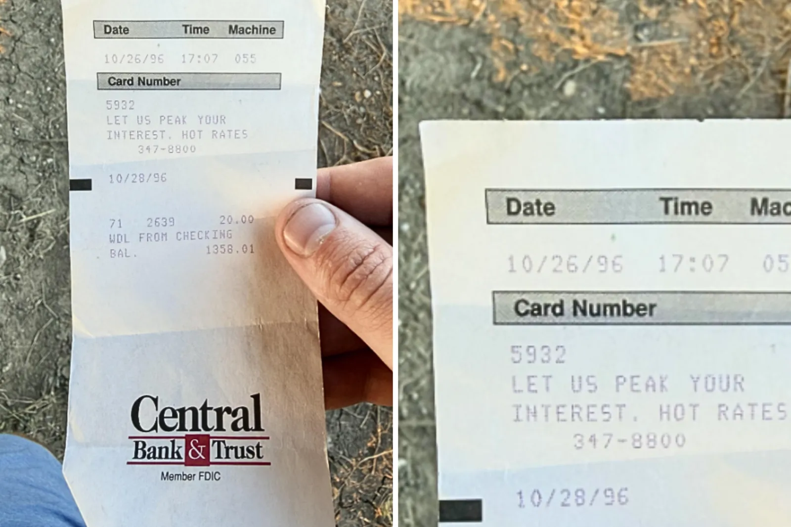 Man Finds ATM Receipt, Can’t Believe What’s Written on It: ‘How?’