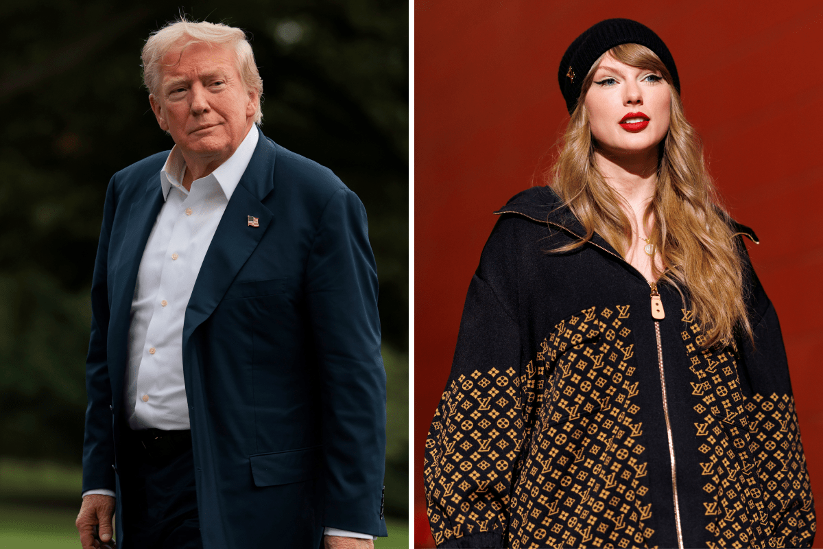 Donald Trump Taylor Swift Note Resurfaces After Getting Booed at NFL Game