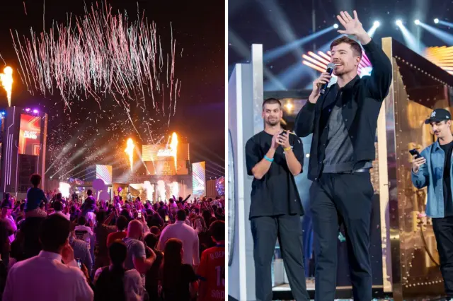 Images from the launch of Beast Land at Riyadh Season 2025.