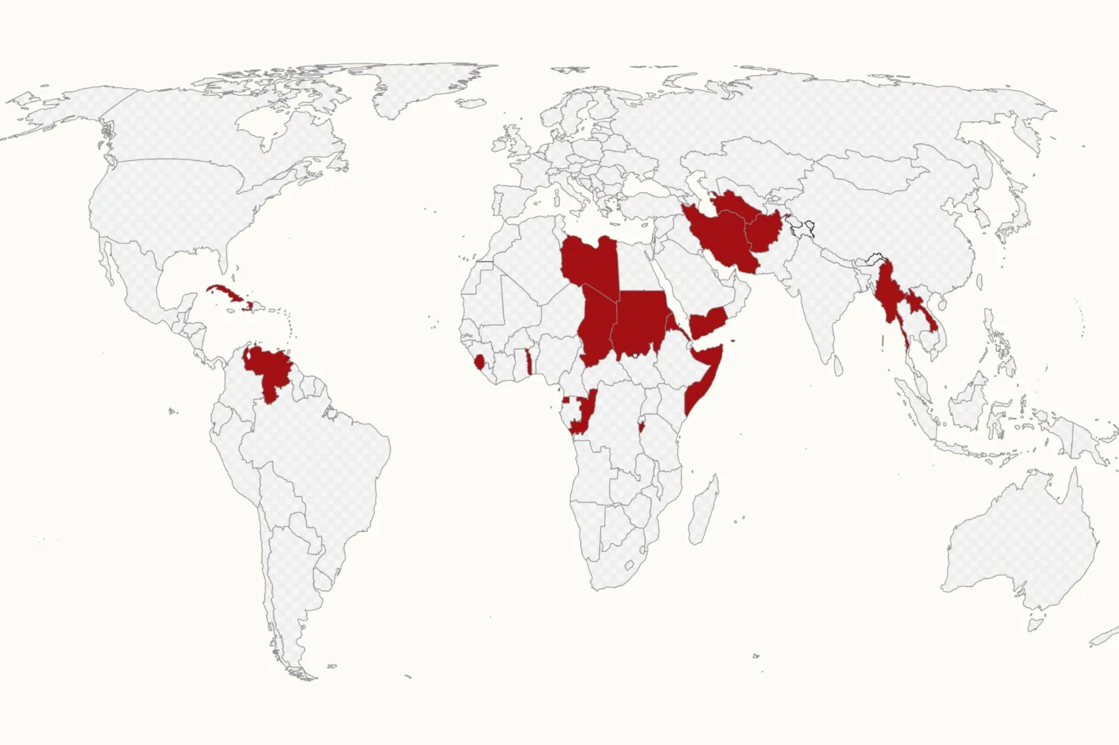 Map Shows 19 Countries Impacted as Trump Threatens Migration Halt