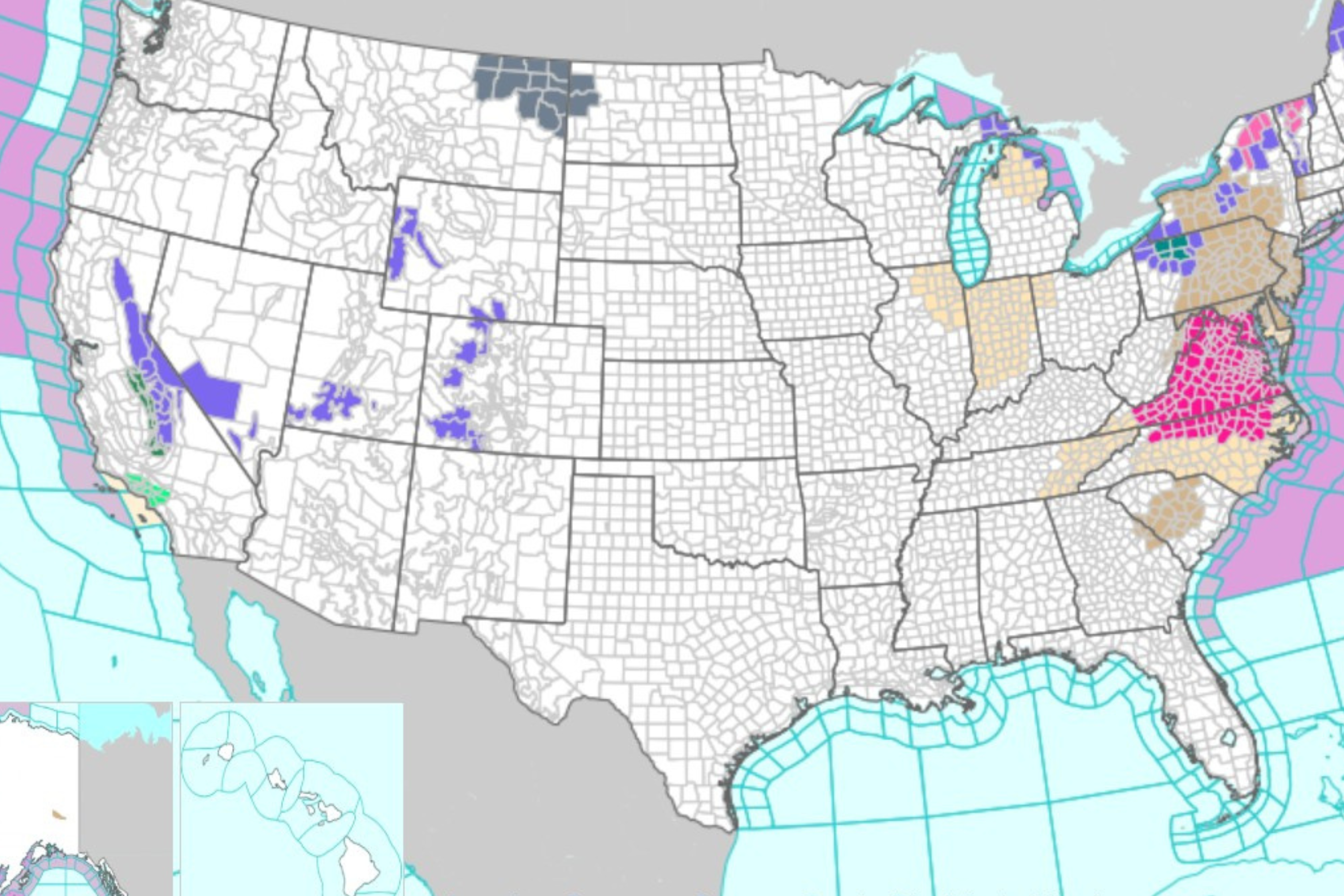 Map Shows States Experiencing Dangerous Fire Weather