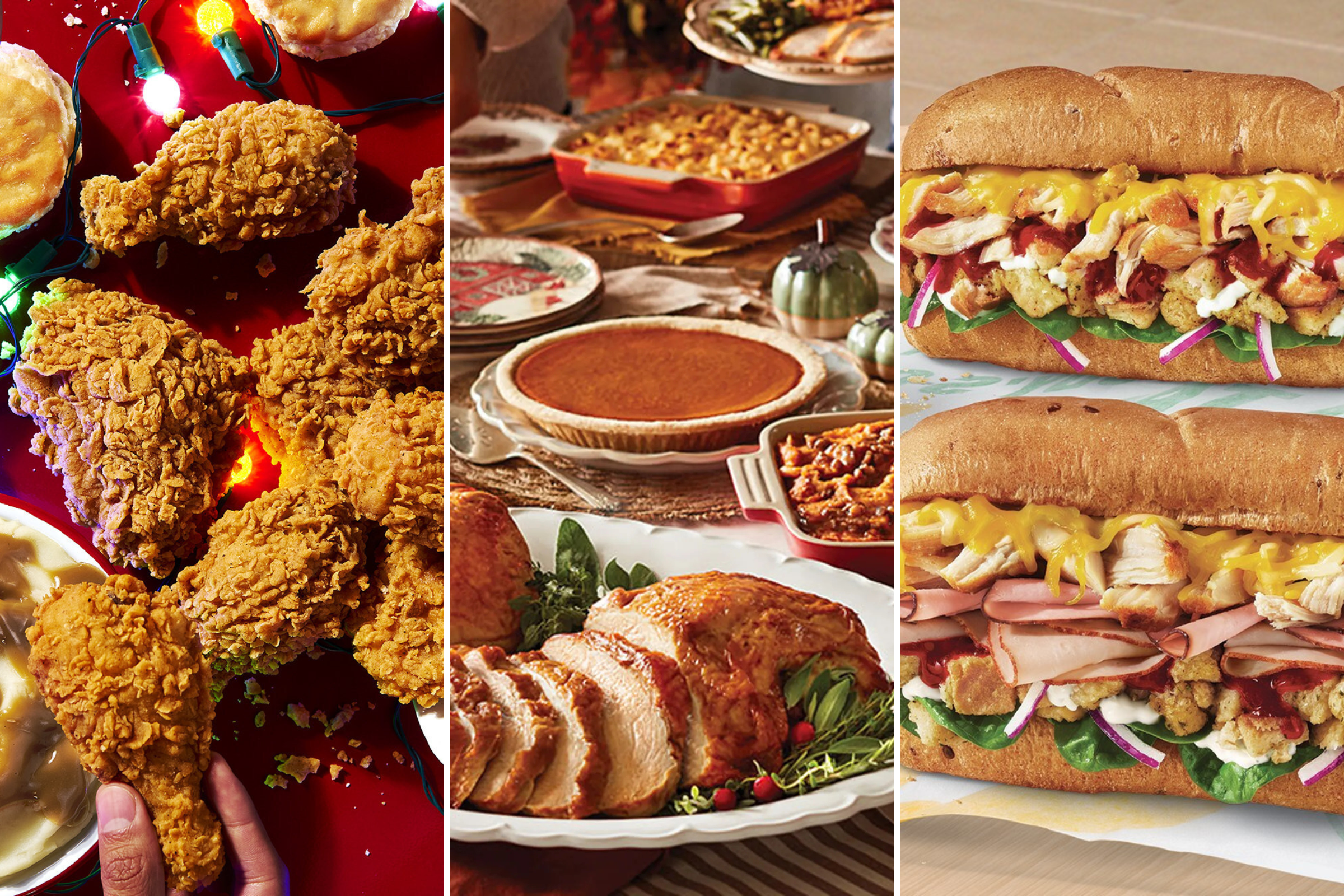 From KFC to Arby’s: The Best Thanksgiving Fast Food Deals for 2025