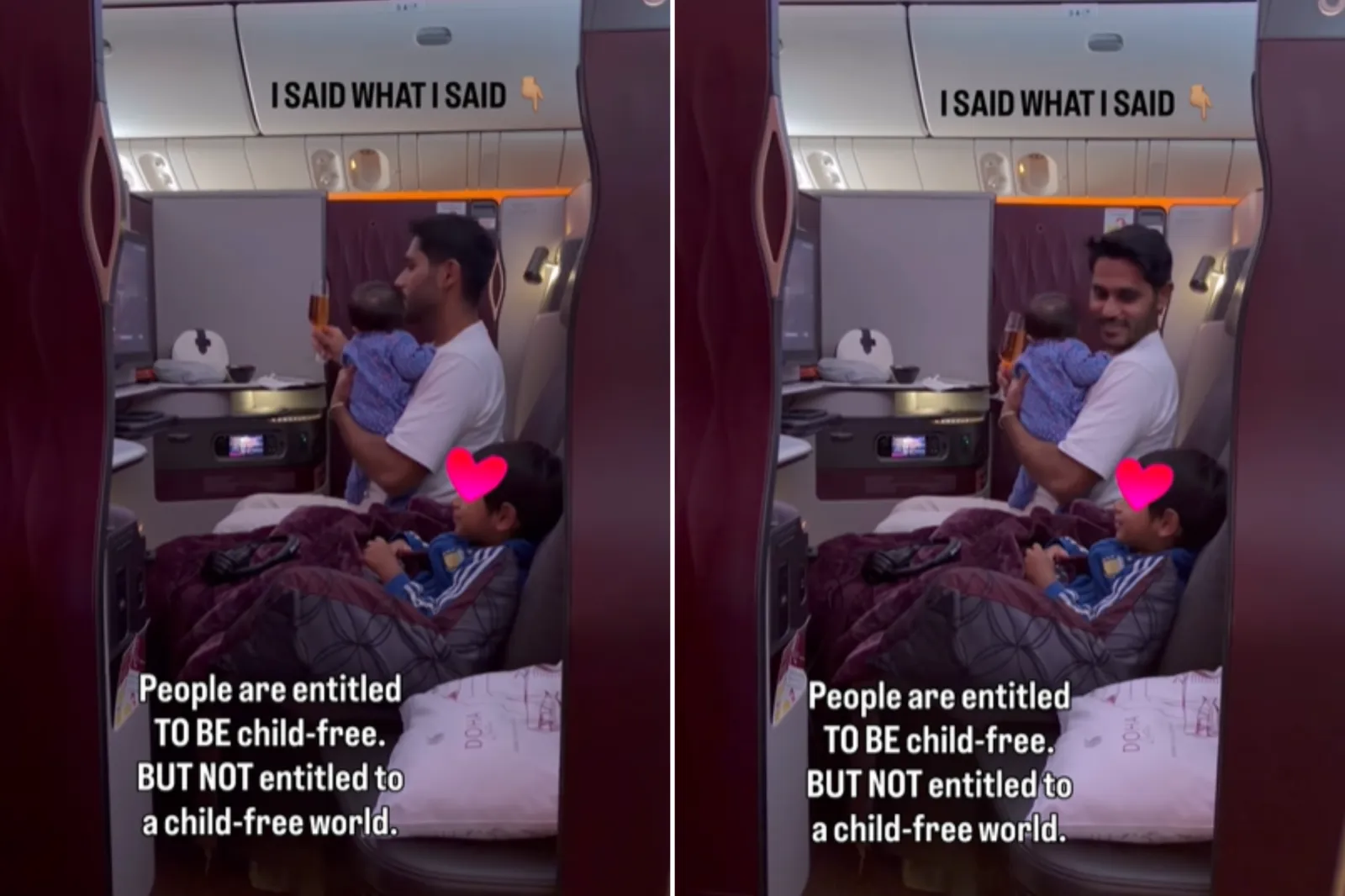 Dad Boards Flight With Baby, Toddler—What He Realizes Midair Hits Hard