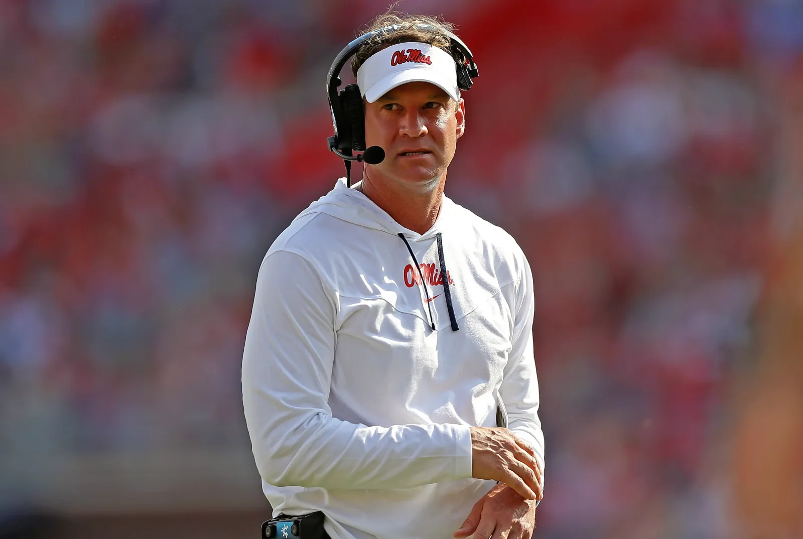 Ole Miss head coach Lane Kiffin