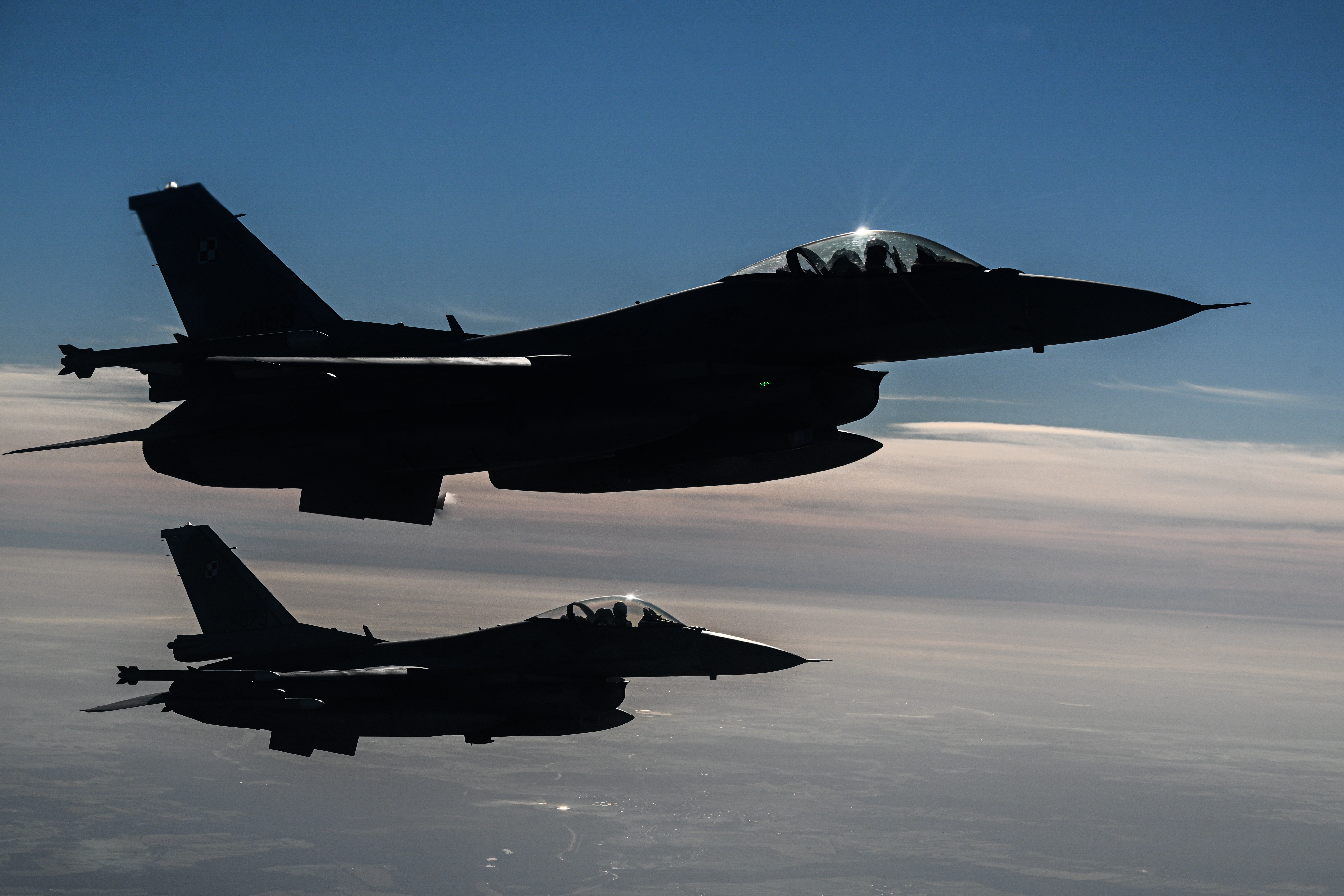 NATO Scrambles Fighter Jets After Mass Russian Strikes