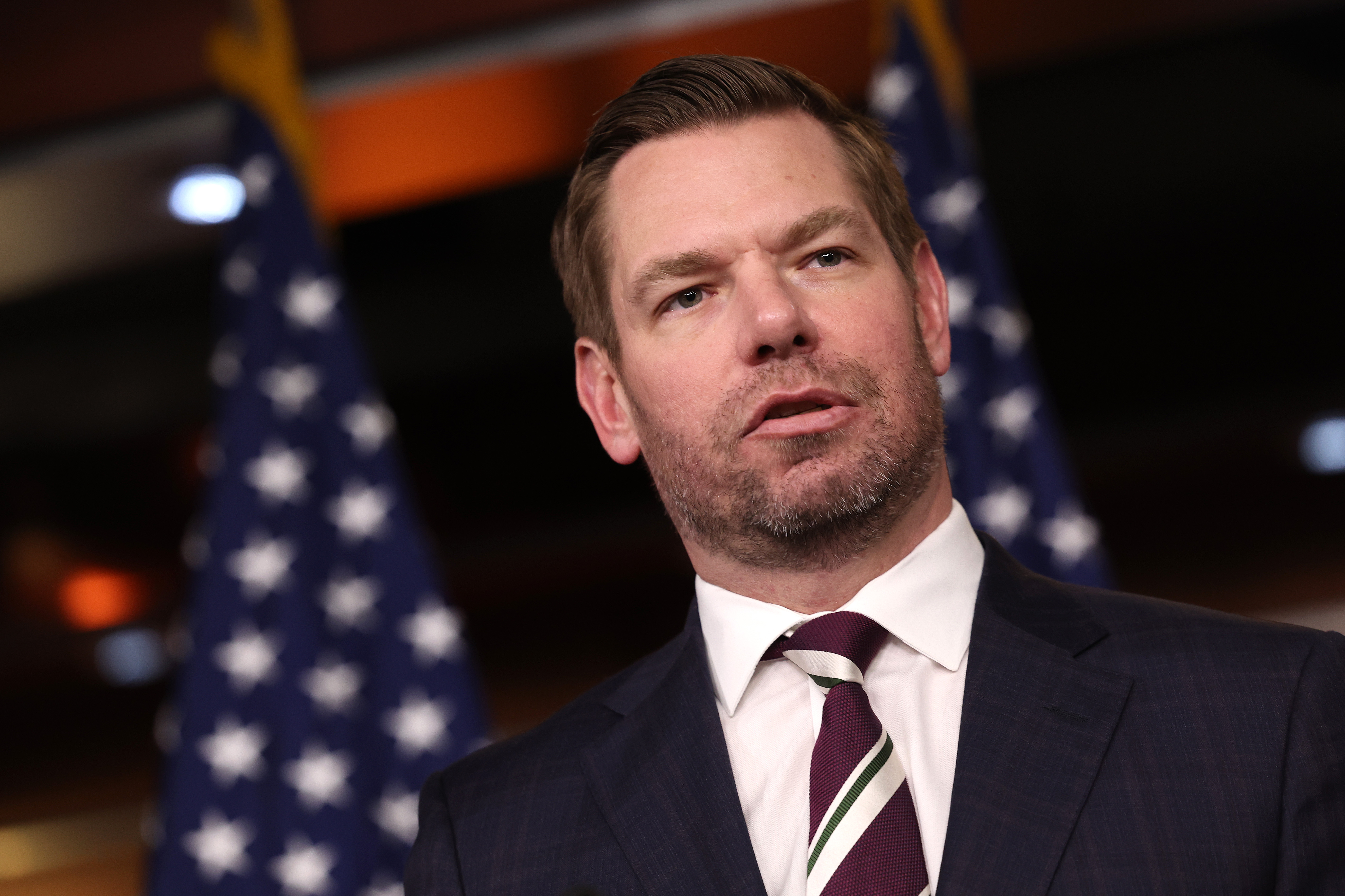California Governor Race: Eric Swalwell Announces Run on 'Jimmy Kimmel Live!'