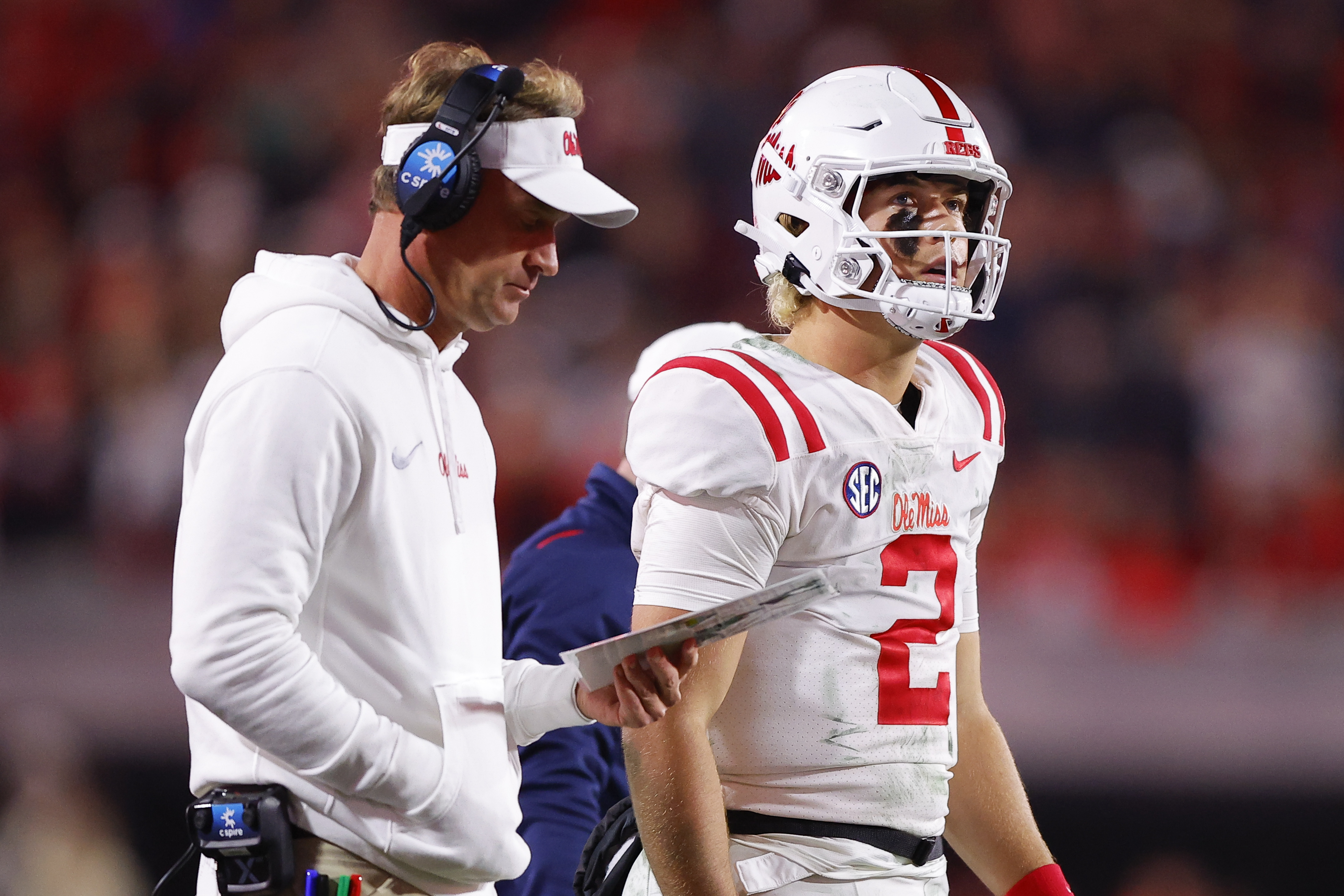 Jaxson Dart’s Dad Fuels Lane Kiffin-New York Giants Rumors