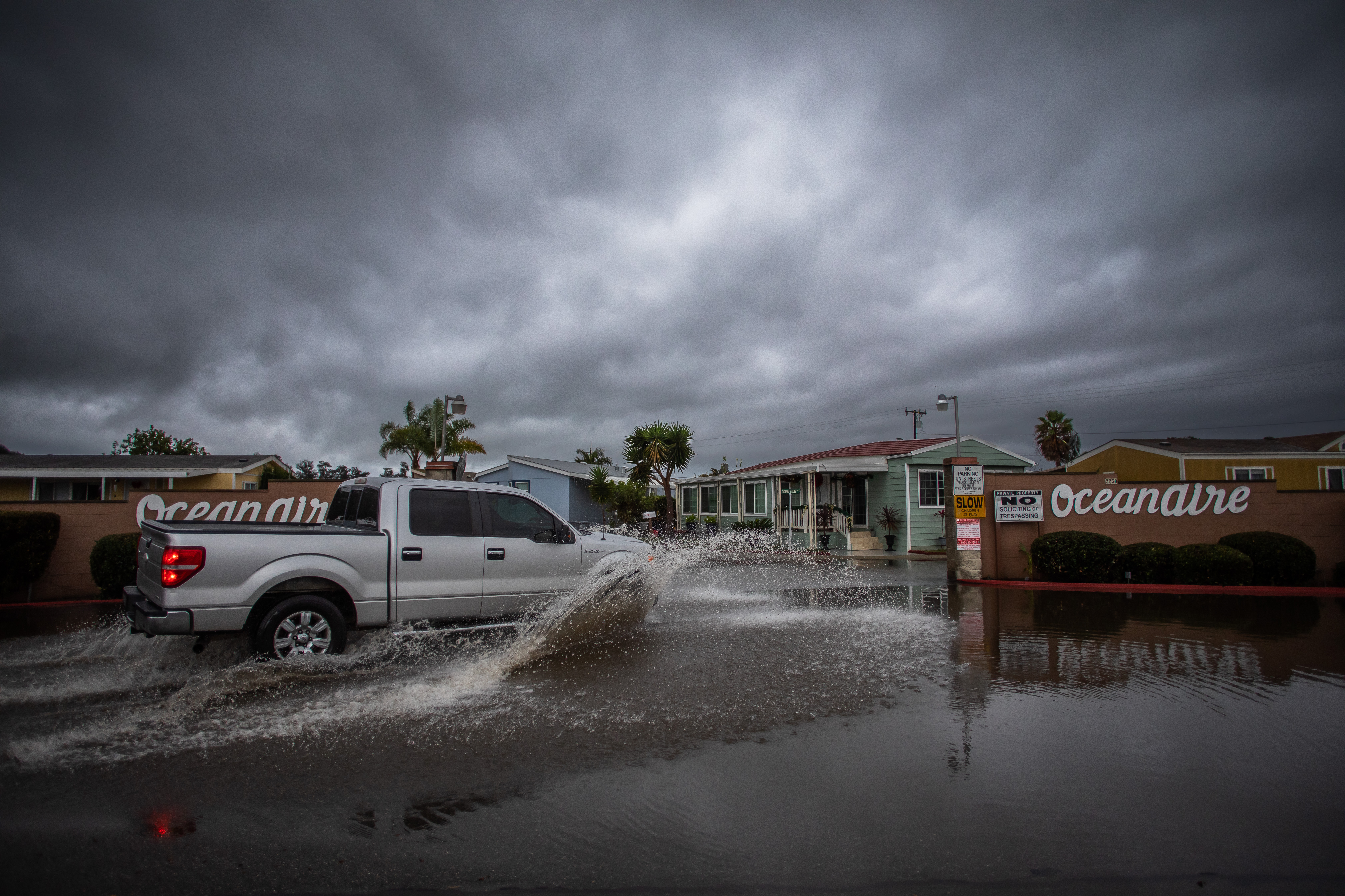 Storm Moving Across California Sparks Warning of Possible 'Rapid Flooding'