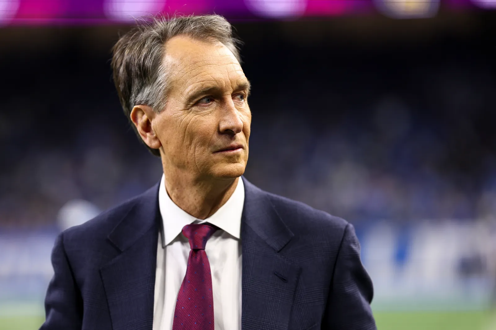 Cris Collinsworth wasn't pleased with the officiating.