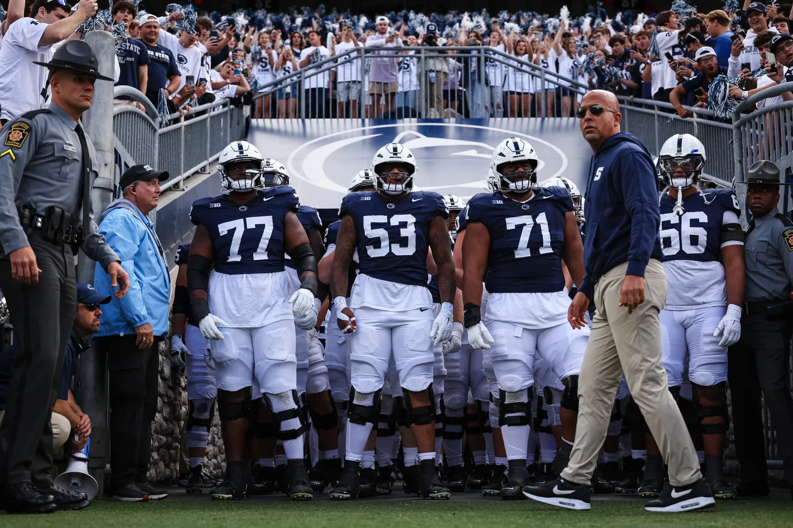 Former Penn State head coach James Franklin