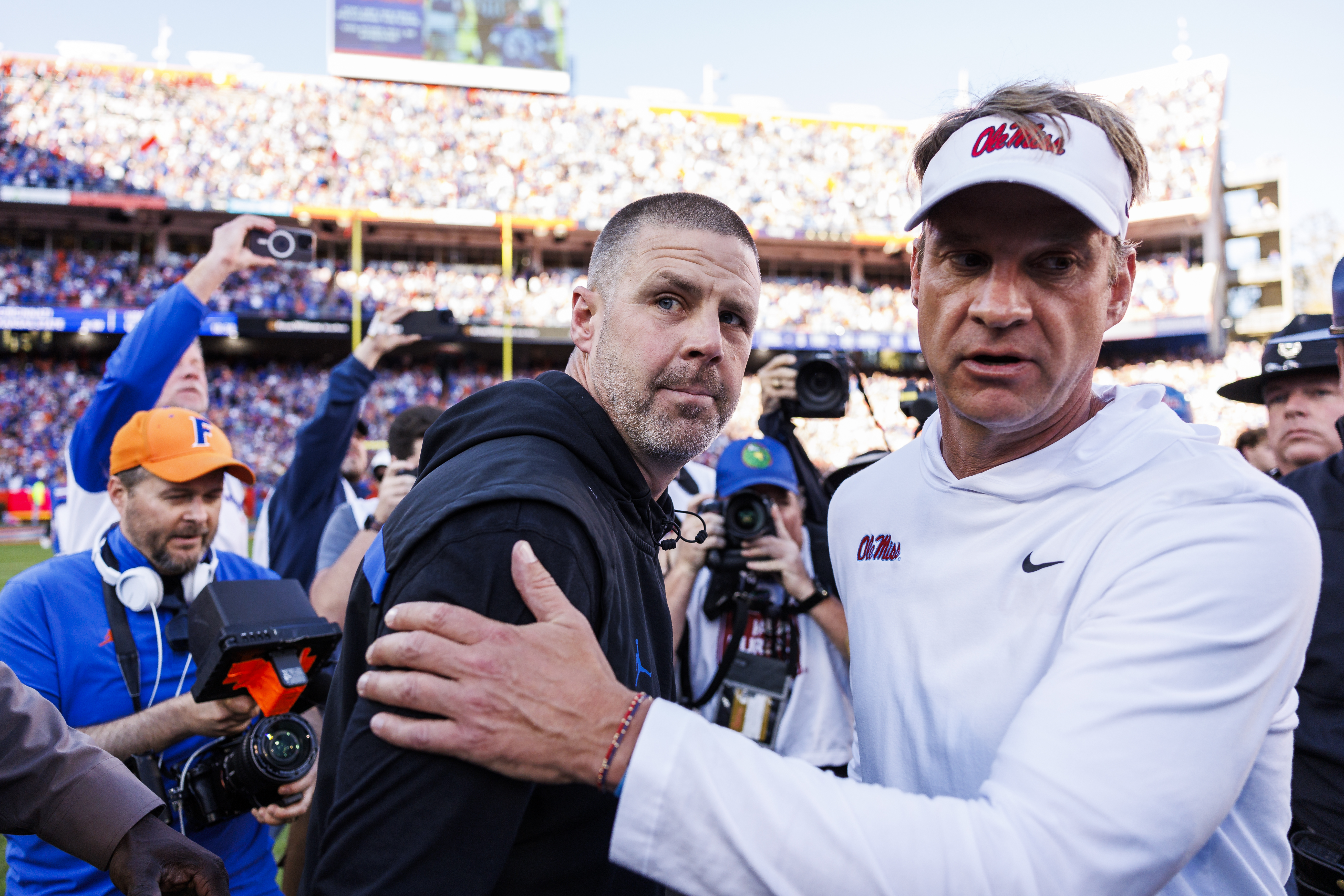 Ole Miss AD Makes Announcement on Lane Kiffin's Future Amid LSU Rumors