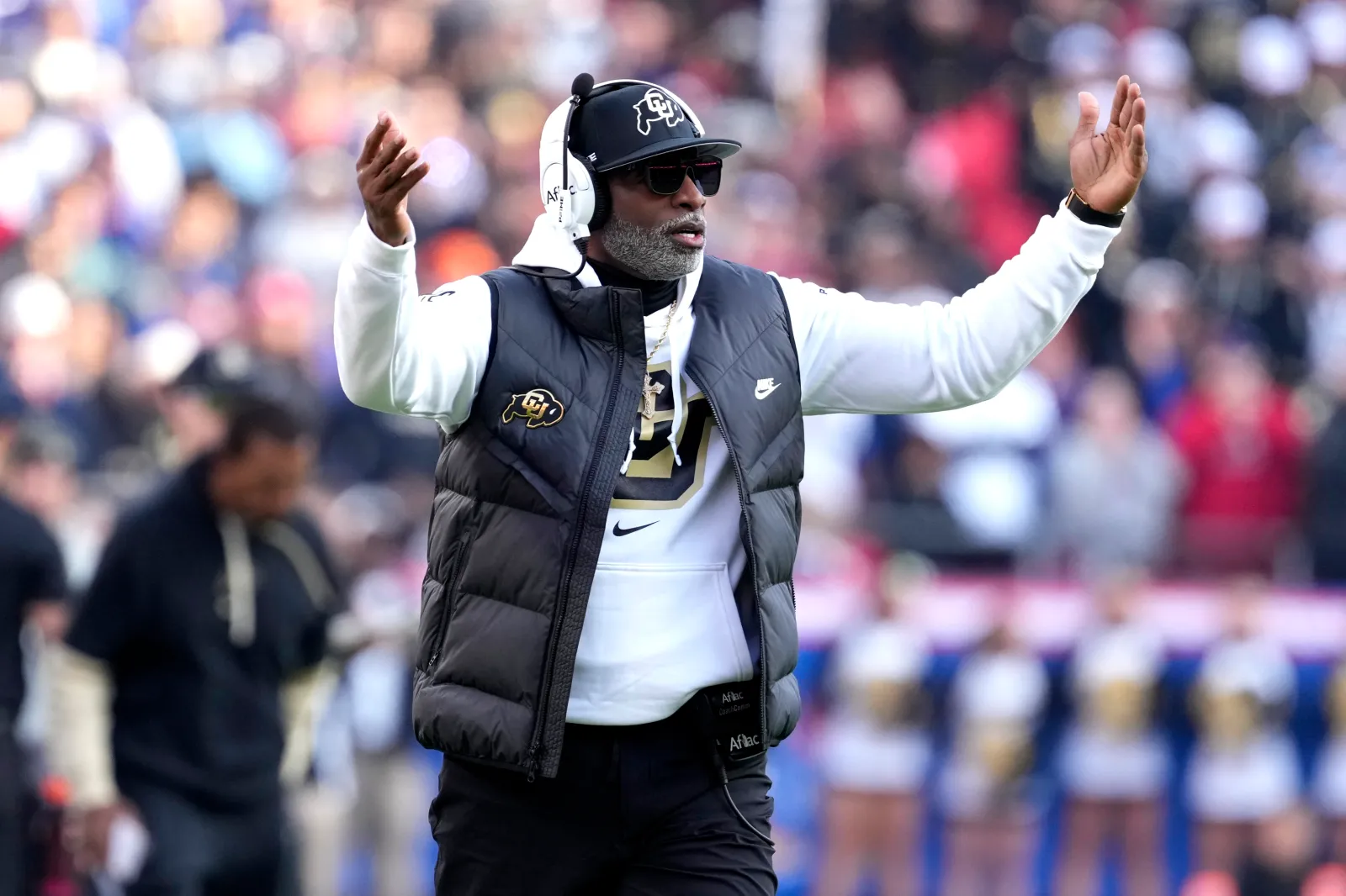 Colorado head coach Deion Sanders