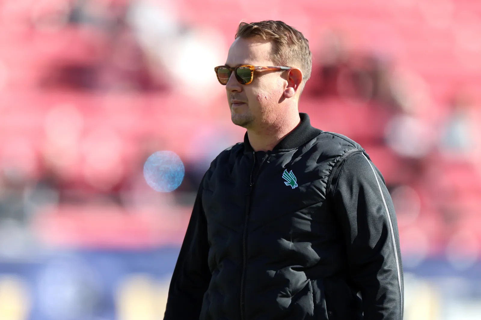 North Texas head coach Eric Morris