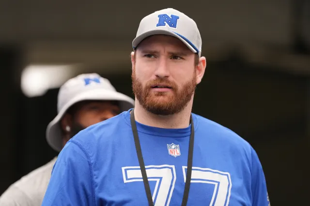 Former Detroit Lions center Frank Ragnow.