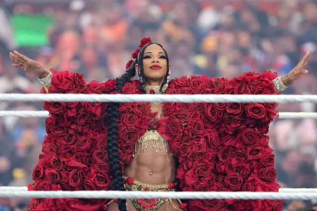 WWE star Bianca Belair at wrestlemania 41