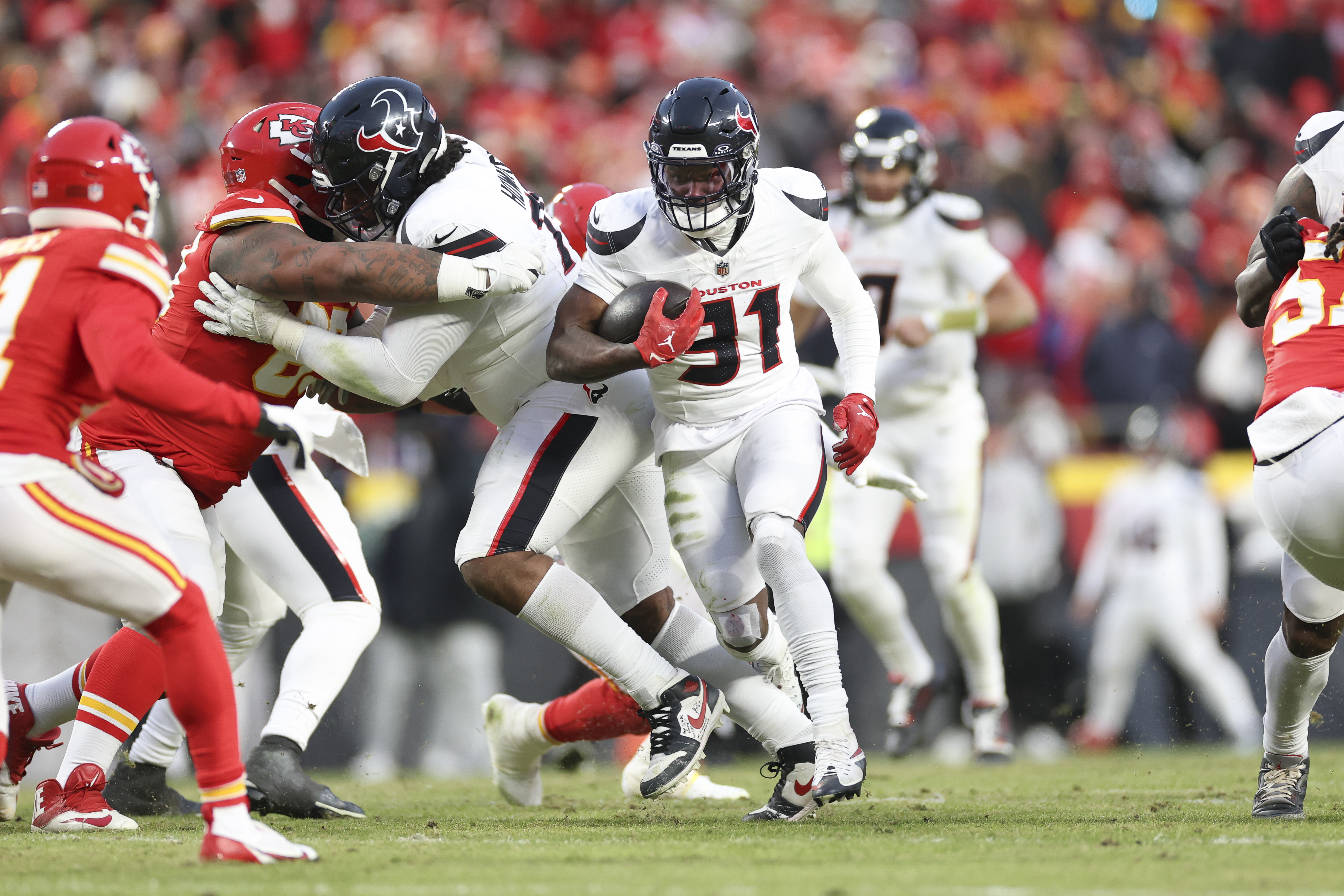 Texans Cut Running Back Hours Before Bills Game in Surprise Move