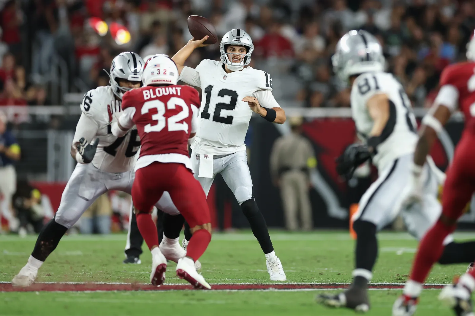 Raiders quarterback Aidan O'Connell
